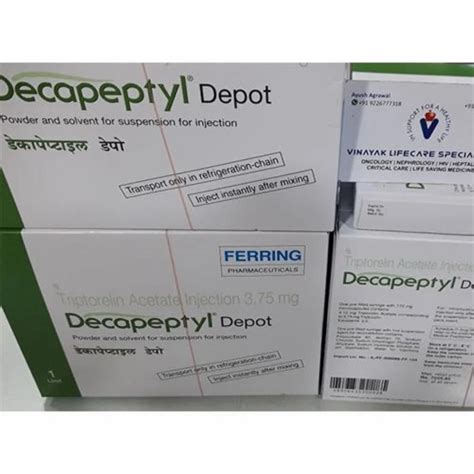 Triptorelin 3 75mg Decapeptyl Depot 3 75mg Injection Ferring