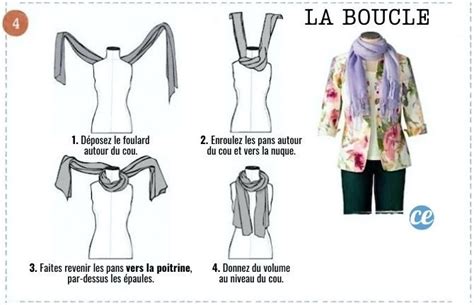 Fa Ons Super Styl Es De Nouer Son Foulard Porter Foulards Foulard