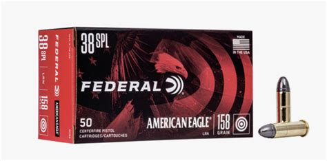 Federal 38 Special Lead Round Nose 158gr 50box Rangemaster Store