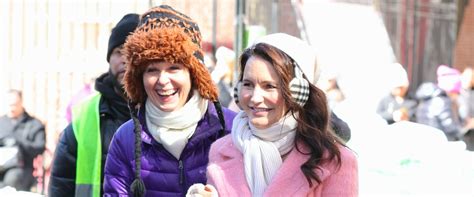 And Just Like That On The Set Of Season 2 With The Sex And The City Reboot Stars