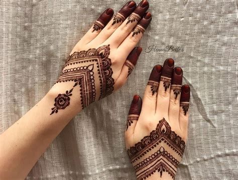 Detail Contoh Henna Tangan Simple Koleksi Nomer