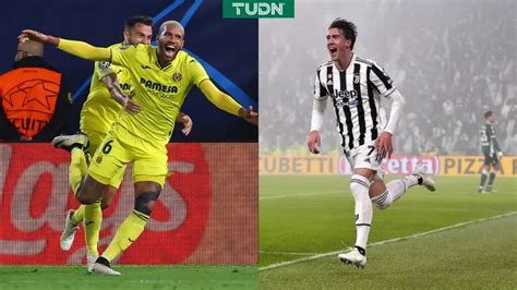 Villarreal vs Juventus A qué hora y dónde ver el partido de ida de