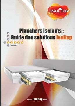 Telechargement documentation complémentaire Planchers ISOLANT avec