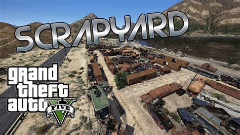 Gta Sandy Shores Scrapyard Youtube