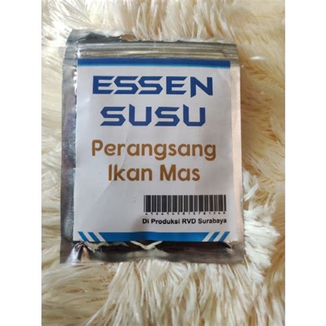 Jual ESSEN SUSU Perangsang Ikan Mas Shopee Indonesia