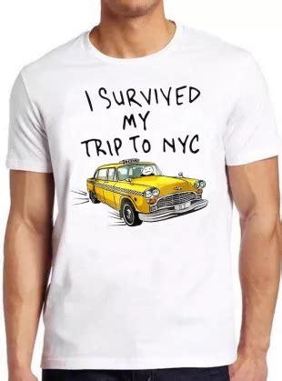 Colttop I Survived My Trip To Nyc T Shirt New York City Spider Tom