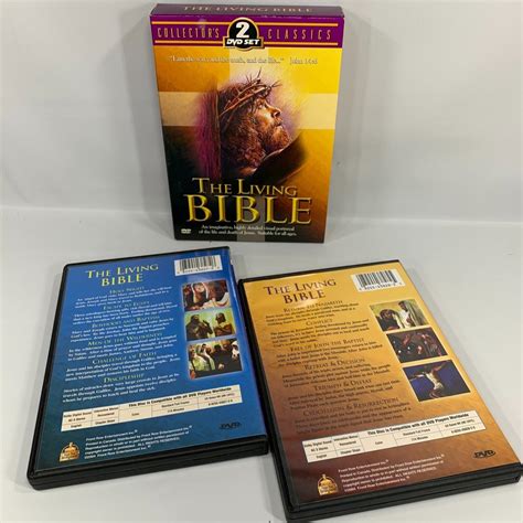 The Living Bible 2 Dvd Set Christian Movies Collectors Classics