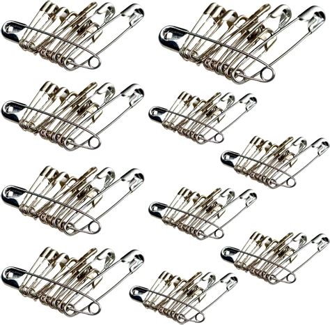 Zeniso® Women Standard Safety Pins Pack Of 100 Safety Pins Pack In