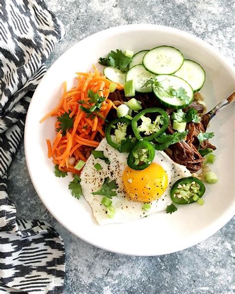 Banh Mi Bowls With Slow Cooker Beef Recipe The Feedfeed