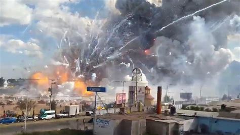 Deadly Blast At Mexican Fireworks Market