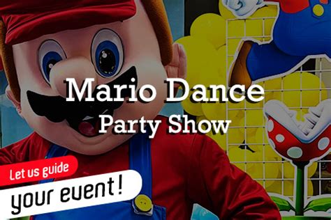 Mario Dance Party Show – ULTRA PACKAGE – Recrea USA