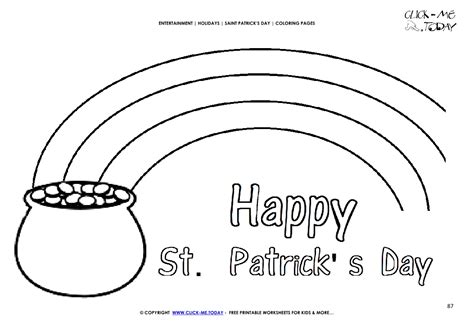 40 Rainbow Coloring Sheet With Pot Of Gold Search Printable Coloring