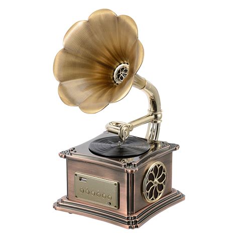 Updated Bluetooth Phonograph Record Player Portable Version Gramophone