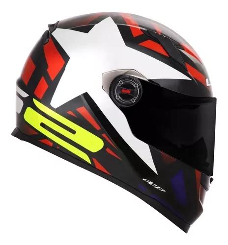 Capacete Ls2 Ff358 Classic Starwar Viseira Colorida Parcelamento