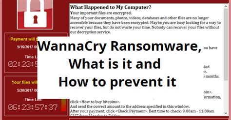 Wannacry Ransomware What Is It And How To Prevent It Dundikwebid