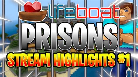 Minecraft Lifeboat Prisons On Xbox One Stream Highlights Playing