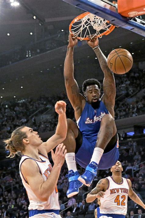 Deandre Jordan Perfect From The Field As La Clippers Rout New York