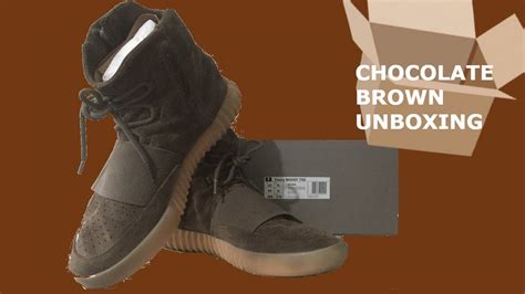 Unboxing The Yeezy Boost 750 Chocolate Brown Youtube