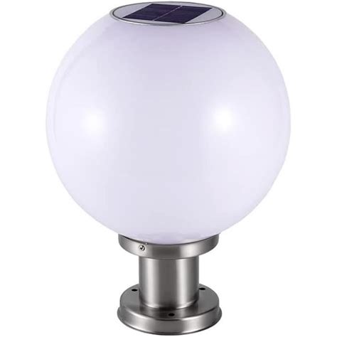 Lampes D Extérieur Solaires Globe Lampe De Poteau Solaire Extérieure En