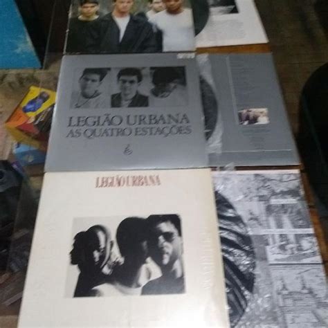 Lp legião urbana combo 3 discos de vinil da banda em São Paulo