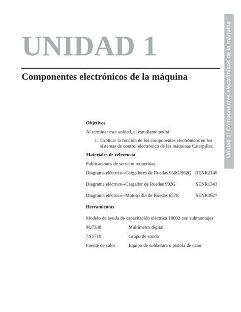 Pdf Unidad Unidad Componentes Electr Nicos De La M Quina Pdf