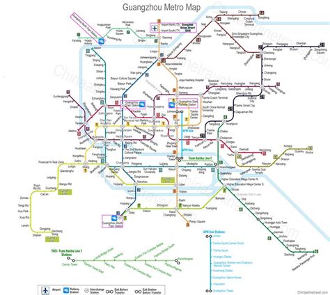 Guangzhou Metro Map, Rail Transit Map, 2023 | Metro map, Transit map, Map