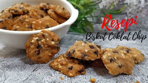 Resepi Biskut Coklat Chips Ala Famous Amos Edda Masak Youtube