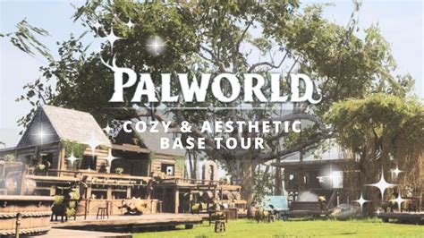 Aesthetic Cozy Palworld Base Most Beautiful Location Youtube