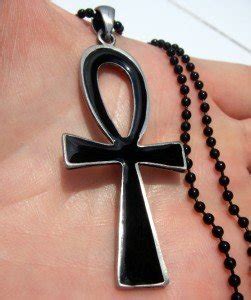 Egyptian Ankh Key Of Eternal Life Goth Pendant Necklace We Ship