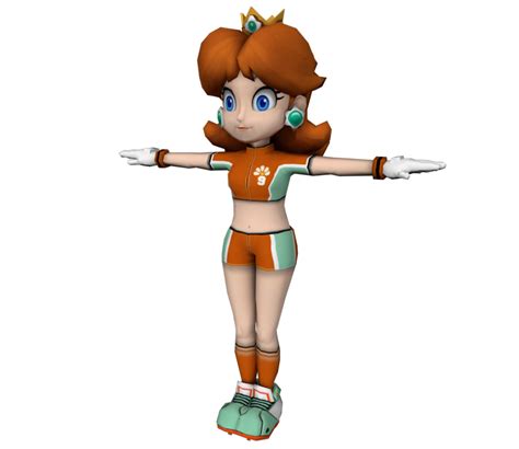 File Sms Daisy Model Png Super Mario Wiki The Mario Encyclopedia