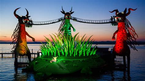 Bregenzer Festspiele Spektakul Re B Hnenbilder Am Bodensee Stern De