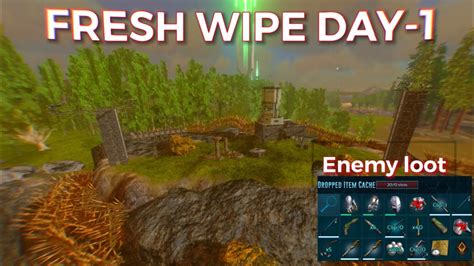 Ark Mobile Fresh Wipe Pvp Enemy Day Youtube