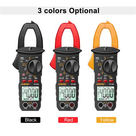 Aneng Counts Digital Ac Ac Dc Voltage Current Clamp Meter True Rms