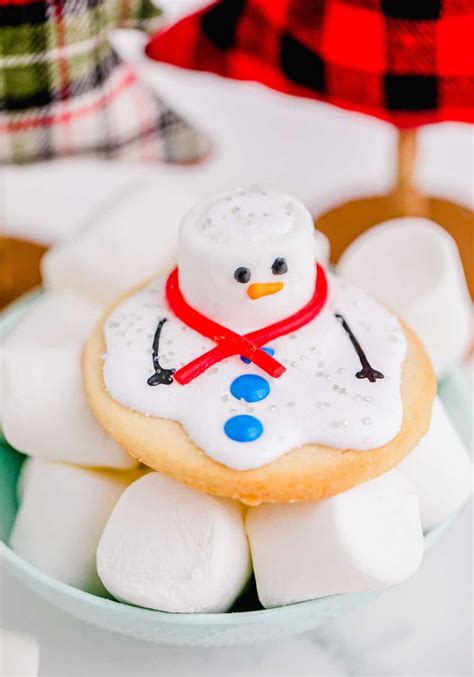 Melted Snowman Cookies Table For Two By Julie Chiou