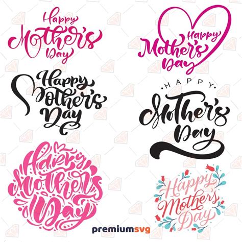 Mother S Day Svg Bundle Premiumsvg