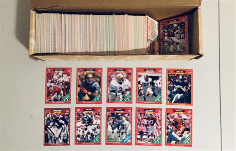 Pro Set Football Complete Series Set And Announcer Sets