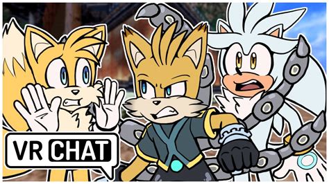 Tails Nine Encounters His Alternate Self Feat Silver VR Chat