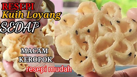 Resepi Kuih Loyang Rangup Sedap Macam Keropok Honeycomb Cookies