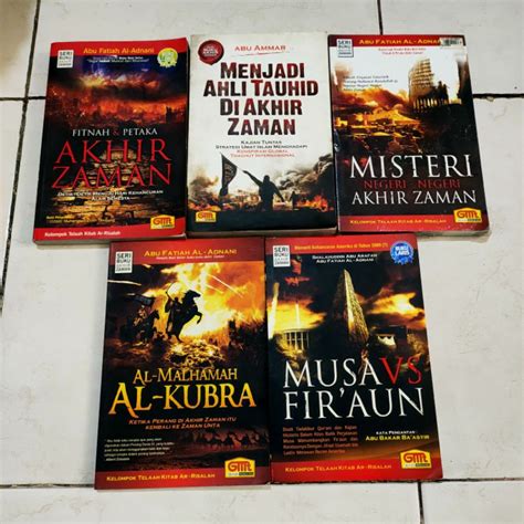 Jual Obral Buku Agama Seri Buku Akhir Zaman Buku Laris Fitnah