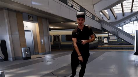 Bullet Train Vr Gameplay On Htc Vive Revive Fps Tech Demo For Oculus