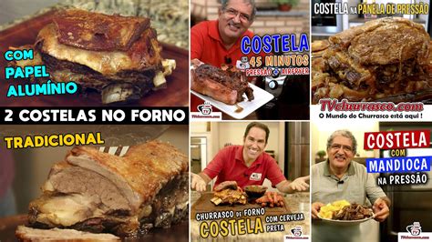 Receitas De Costela Assada TV Churrasco