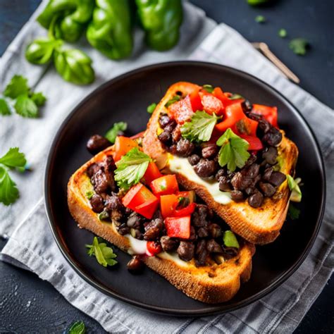 Beef And Bean Cheese Toast Recipe CookAIfood