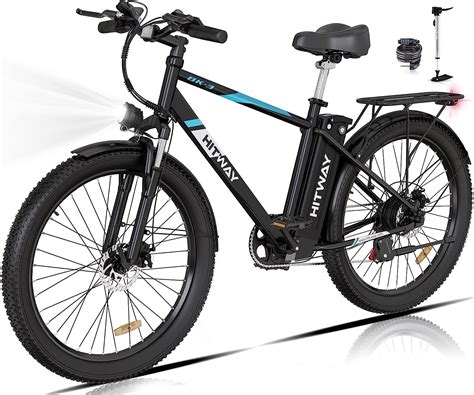 HITWAY Electric Bike For Adults 20MPH 35 75Miles Electric Bicycle With