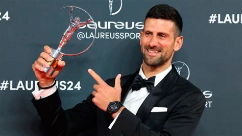 Novak Djokovic Le Gan A Messi El Premio Laureus Al Mejor