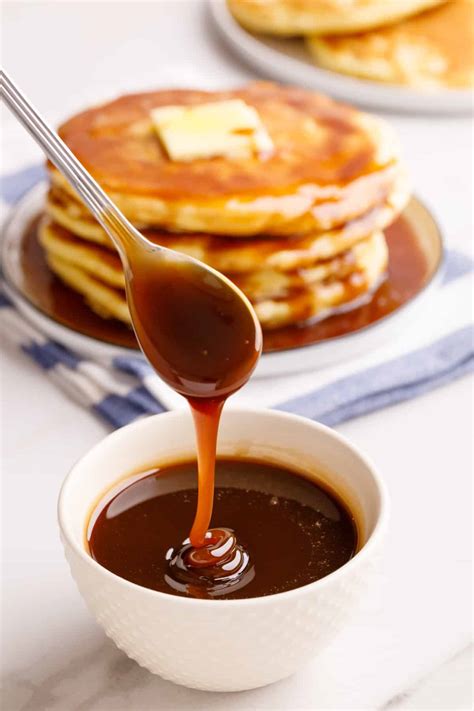 Homemade Pancake Syrup Recipe All Things Mamma