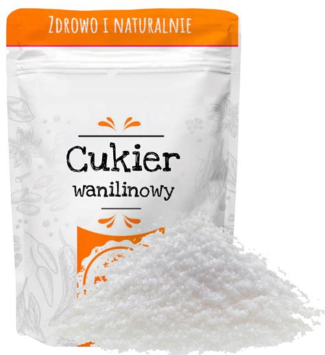 Cukier Wanilinowy Waniliowy Aromat 200g Aromatyczny Do Ciast JakoŚĆ