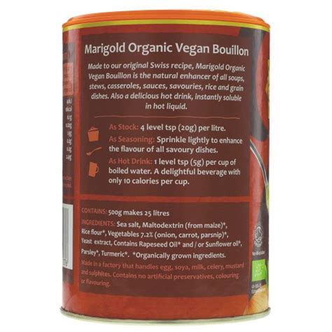 Bouillon Powder Vegan Marigold 500g