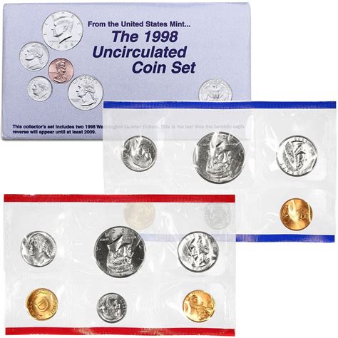 Mint Set Original Envelope Brilliant Uncirculated Us Coins Nice