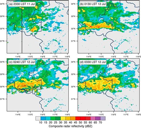 Vdras Simulated Composite Radar Reflectivity Unit Dbz The Time Of