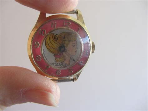 Vintage Barbie Watch By Mattel 1964 Pink